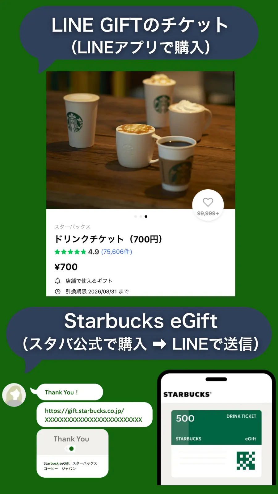 スタバLineギフト700円を使い切る！損しない神カスタム最新版