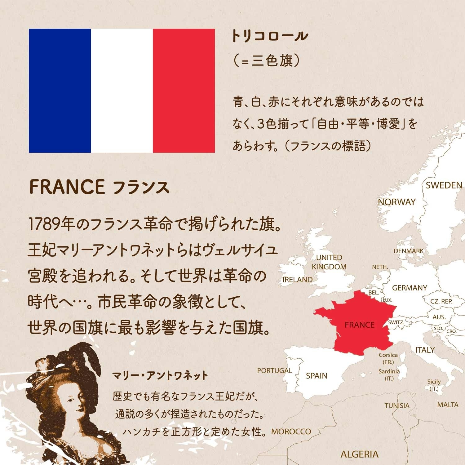 フランス国旗の意味は自由・平等・博愛ではない？色の由来と真相