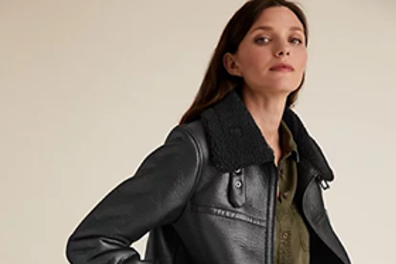 Marks and Spencer Leather Jackets Ladies