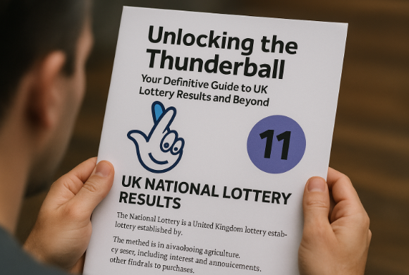National Lottery and Thunderball Winning Numbers for February 4 Revealed.