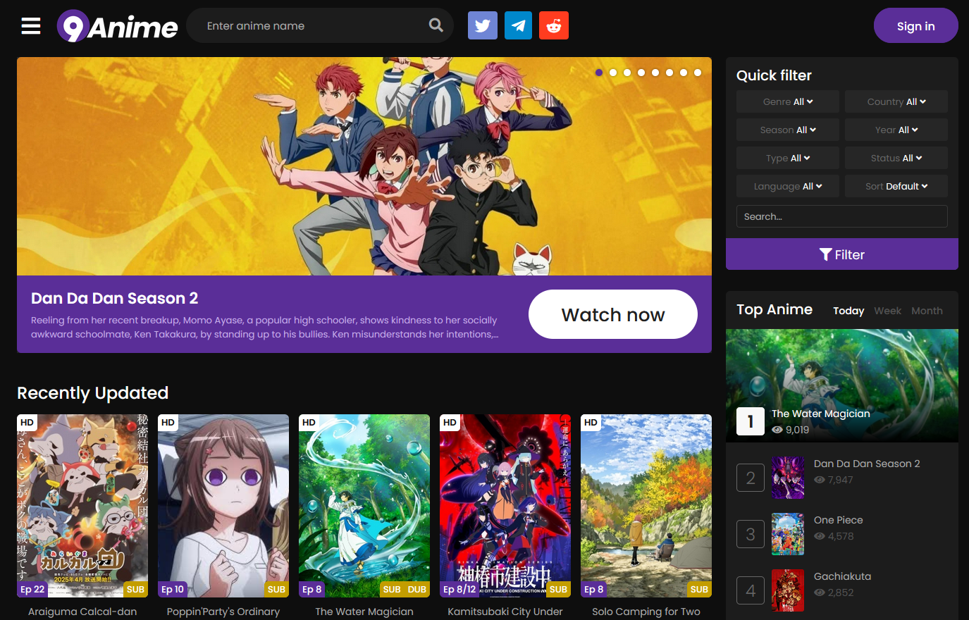 Free Anime Websites Apk