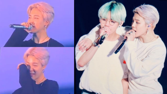 Jimin Talking About v Back