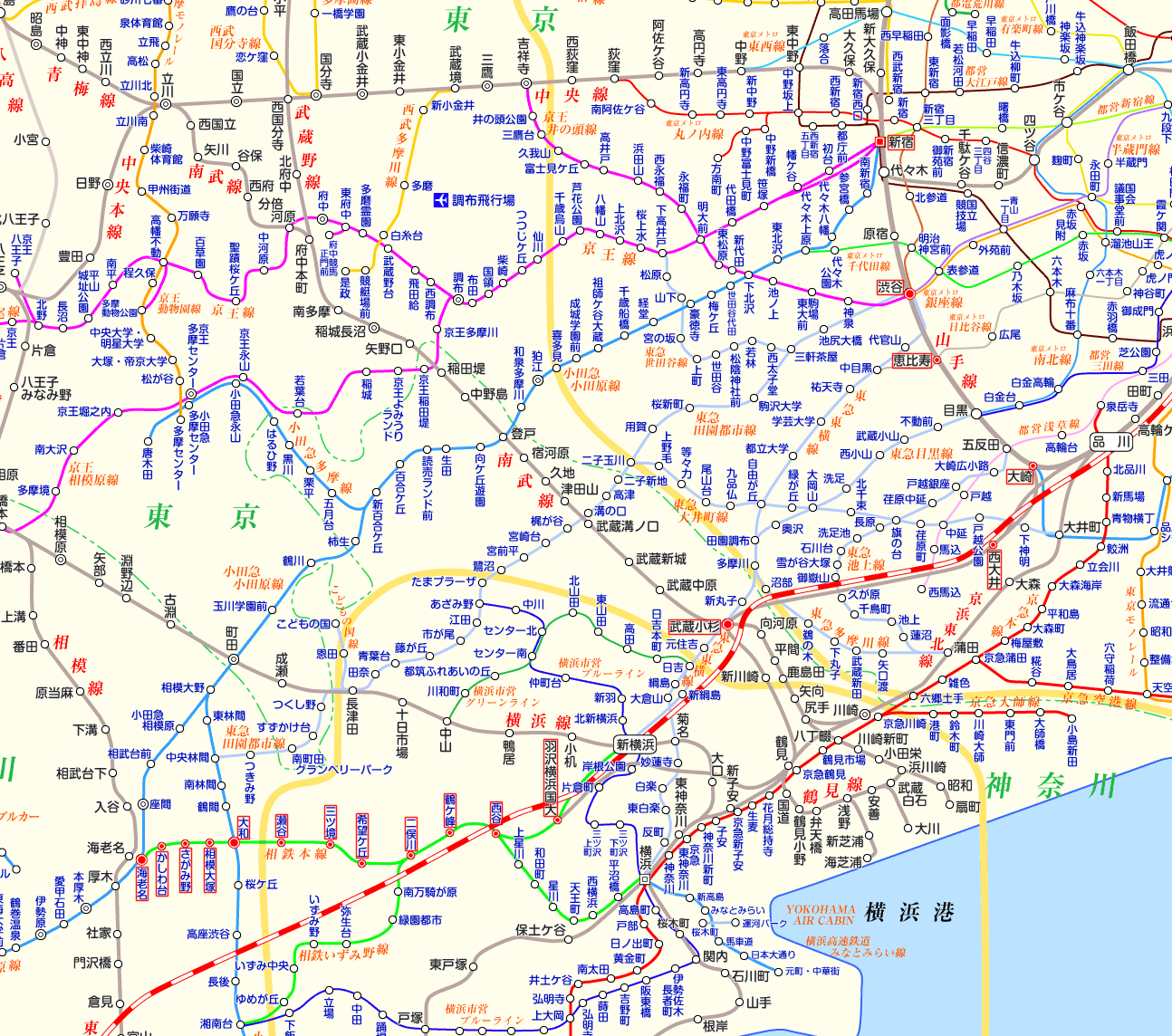 相鉄線新宿行きの停車駅とダイヤ解説！朝ラッシュ混雑回避の極意