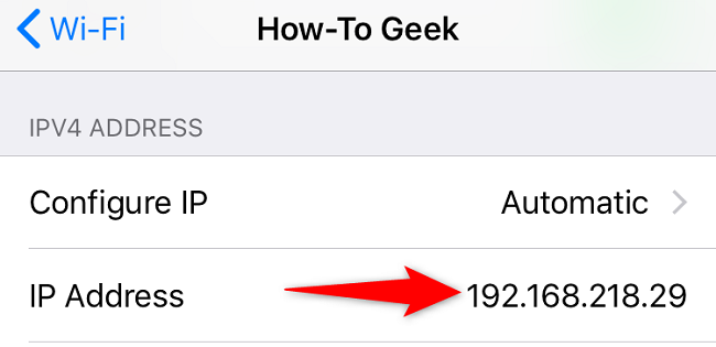 How to Know Ip Address of Phone