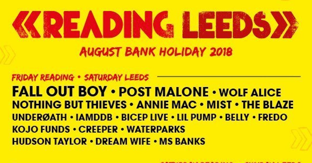 Reading and Leeds Line up 2018