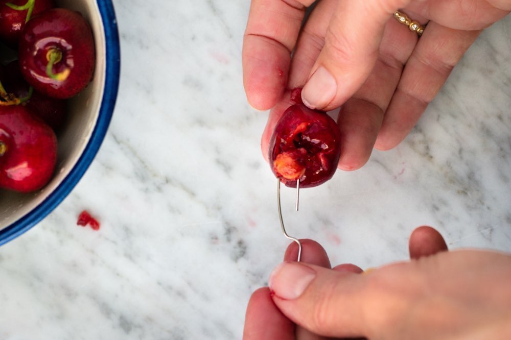 How to De Pit Cherries