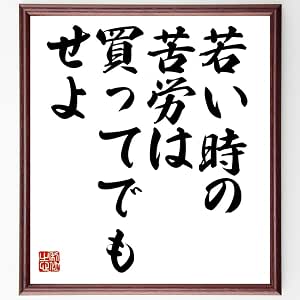 【徹底調査】 若い 時 の 苦労 は 買っ て も せよ 衝撃の最新ニュース #722