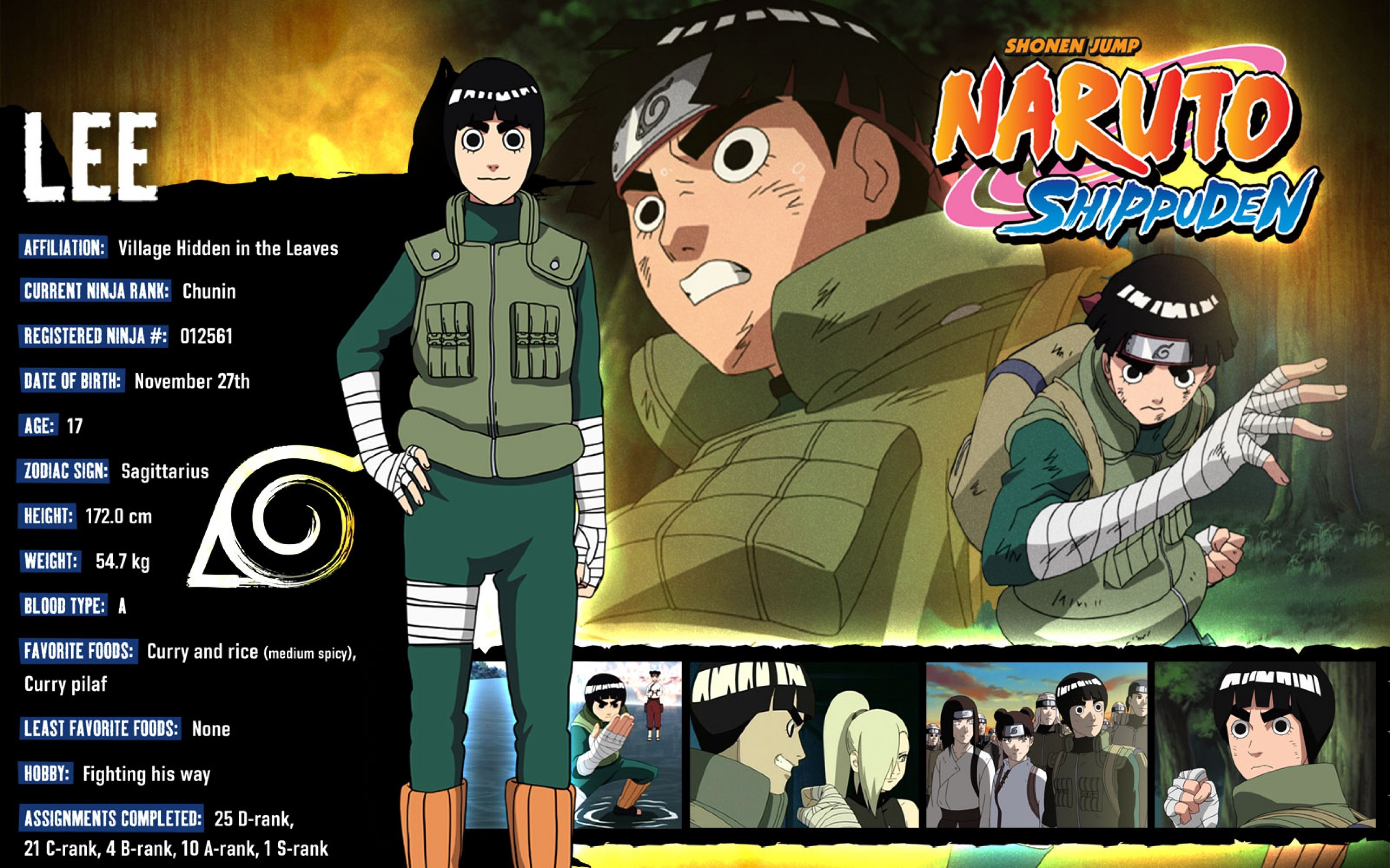 What Clan Is Rock Lee From