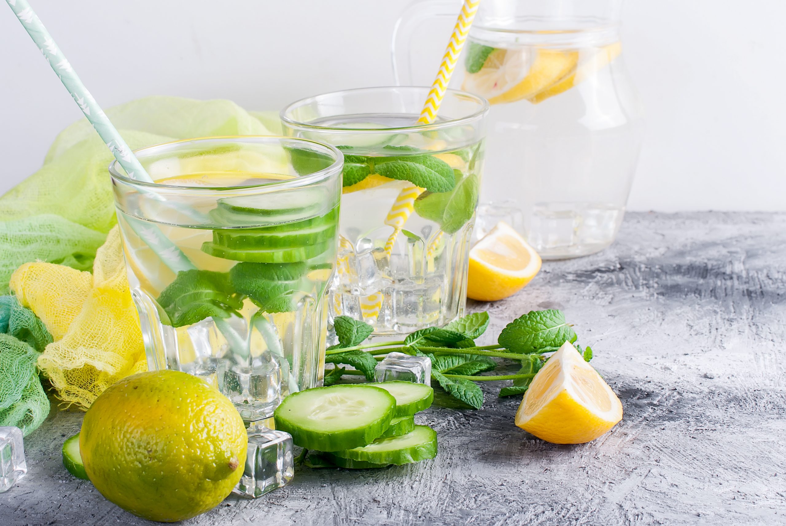 Cucumber and Lemon Water