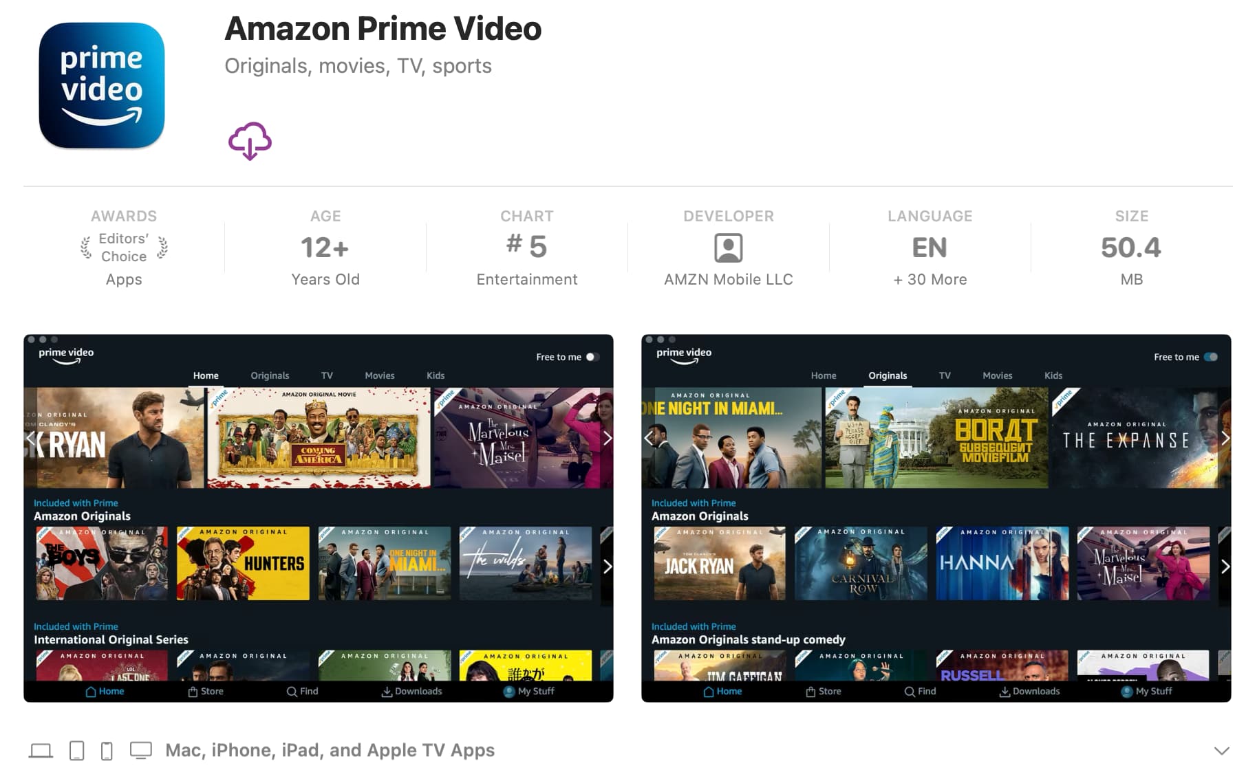 Amazon Prime Instant Video App Download