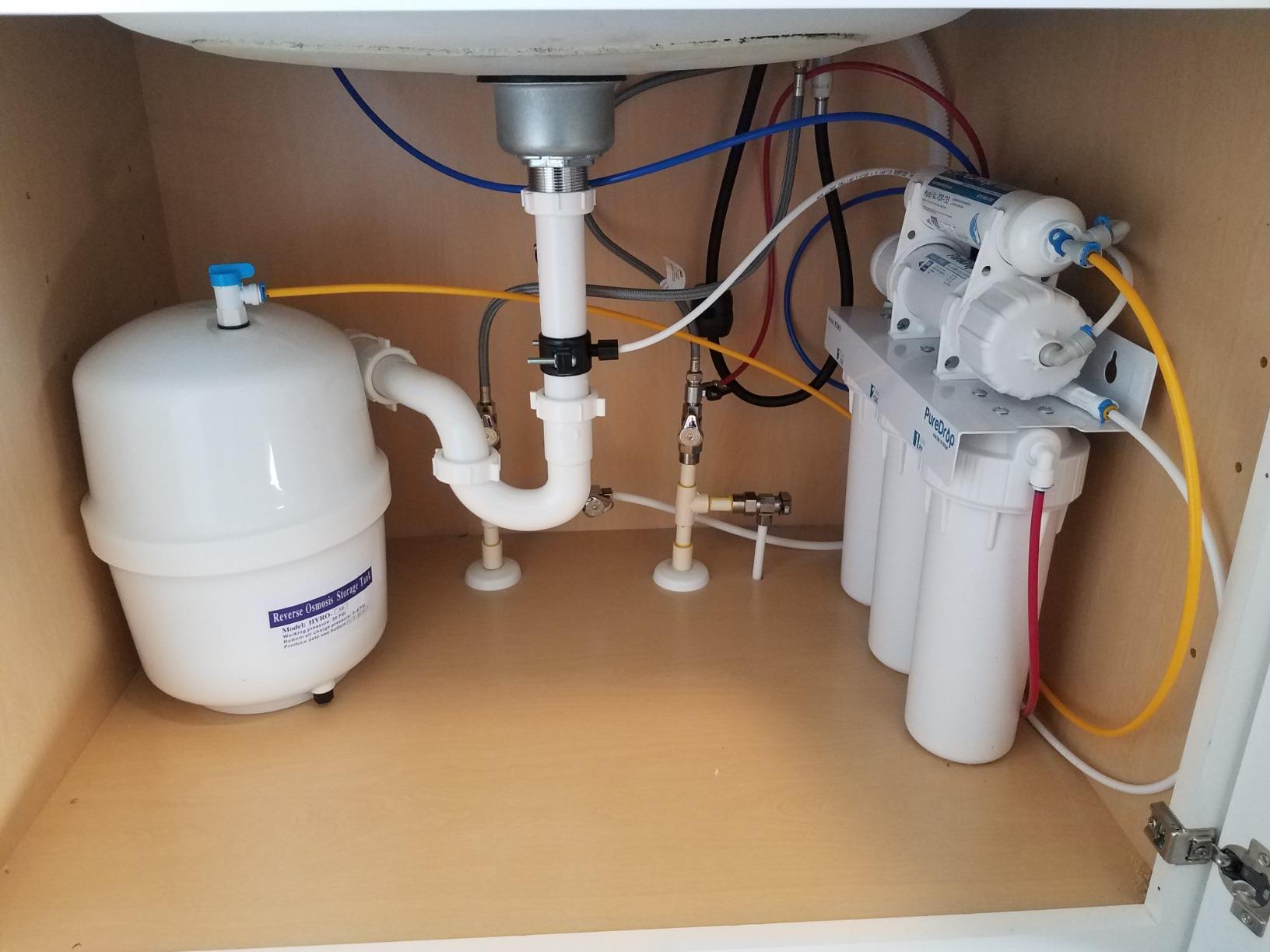 Reverse Osmosis Water Filter Under the Sink