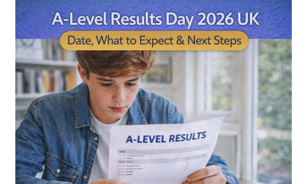 A Level Results Day 2026 Uk