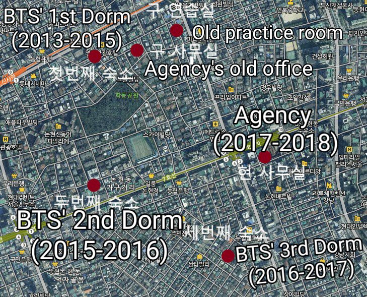 Where Did Bts Members Live