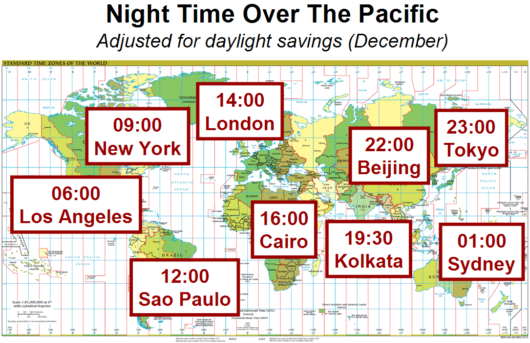 Pacific Daylight Time Pdt Utc Offset