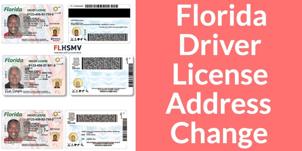 Fl License Change of Address