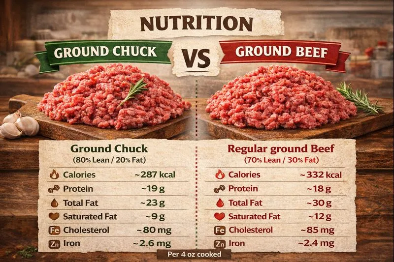 Ground Chuck Fat Content