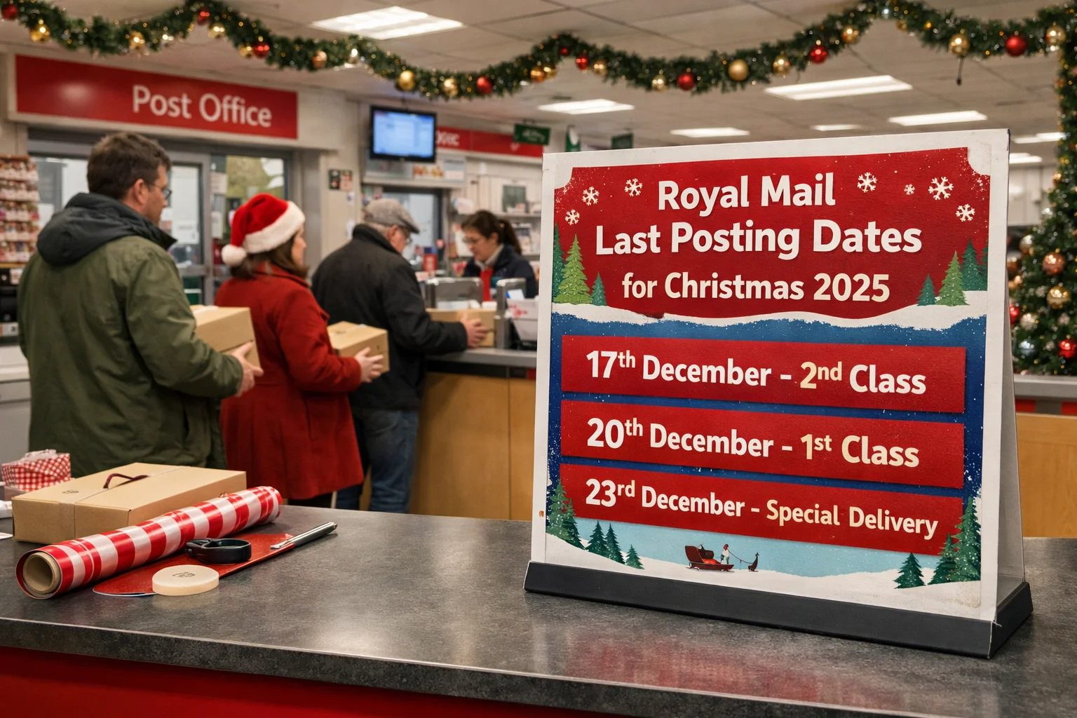 International Posting Dates for Christmas 2026