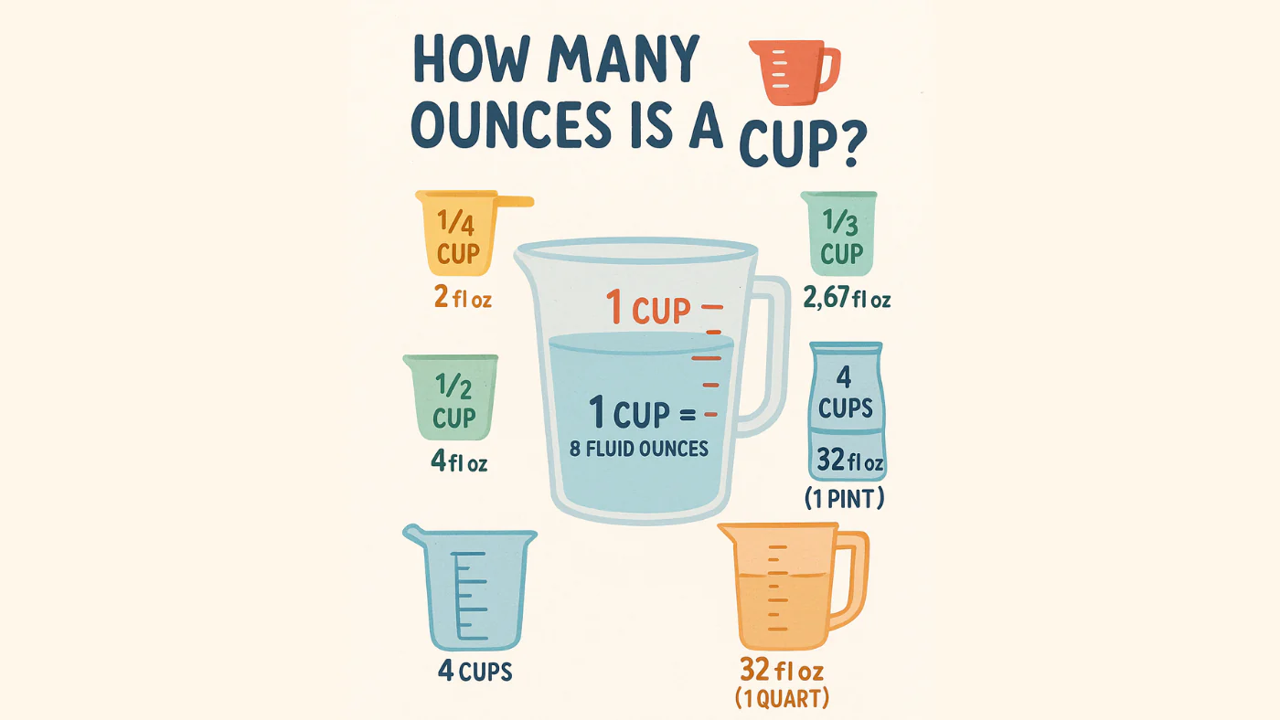 What Is Oz in Cups