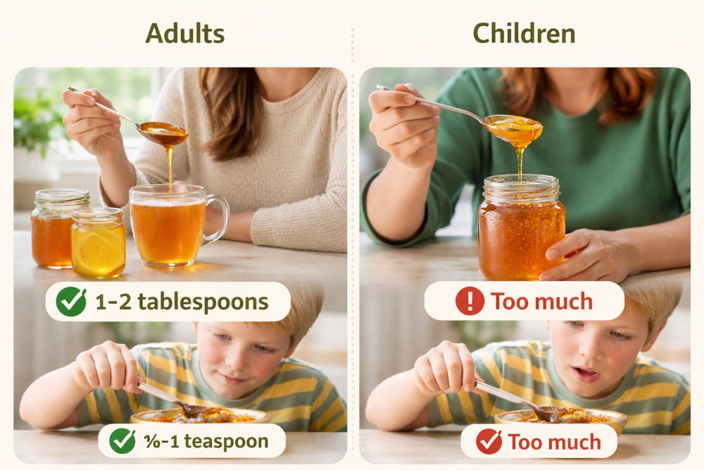 How Many Spoons of Honey for Cough