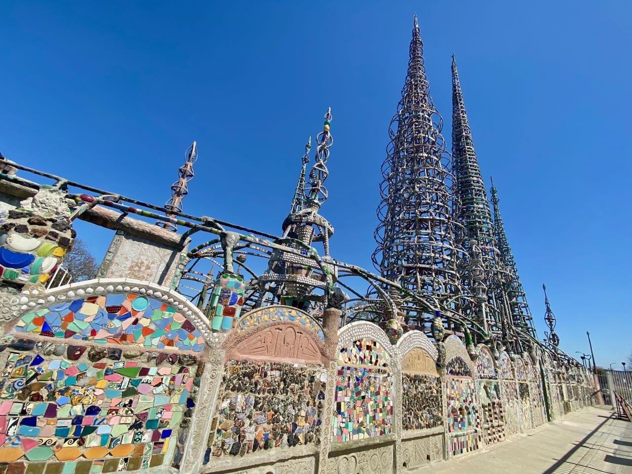 Pictures of the Watts Towers