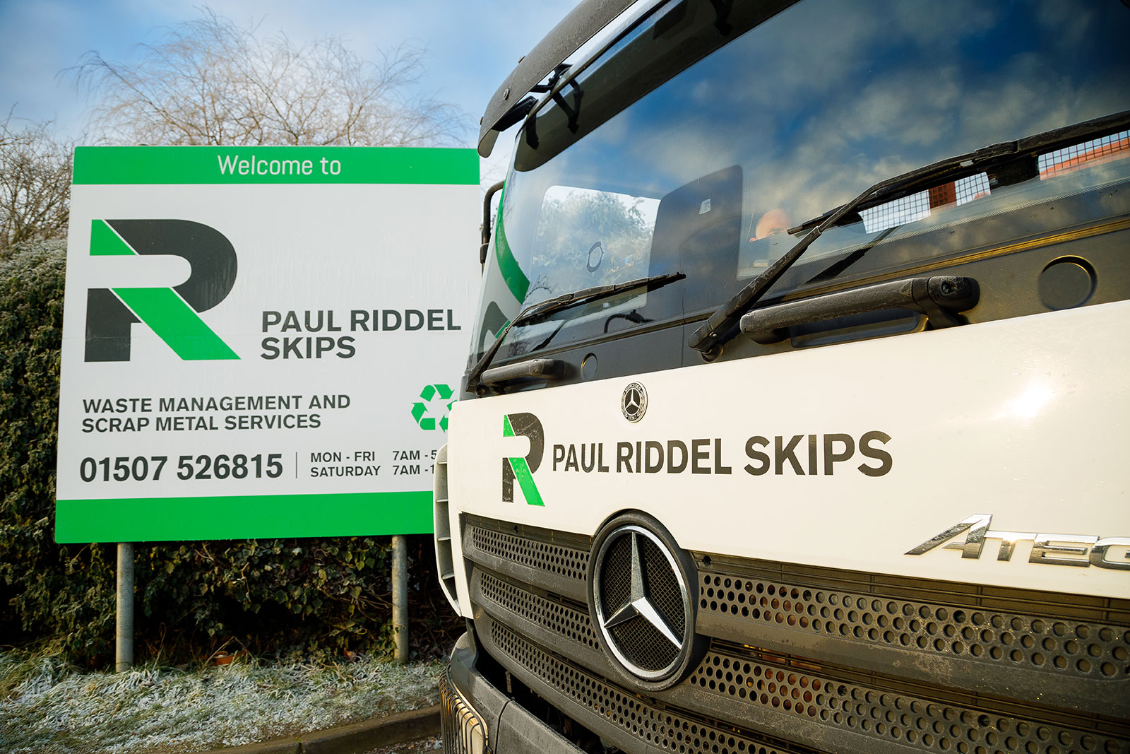 Paul Riddel Skips Ltd Horncastle Lincolnshire