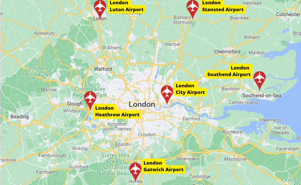 Airport Closest to London City Centre