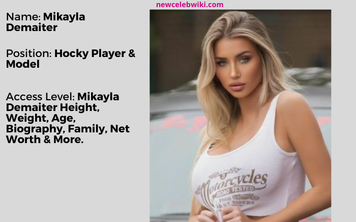 Women Hockey Goalie Model