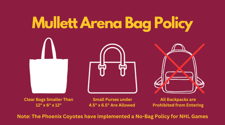 Asu Mullet Arena Bag Policy
