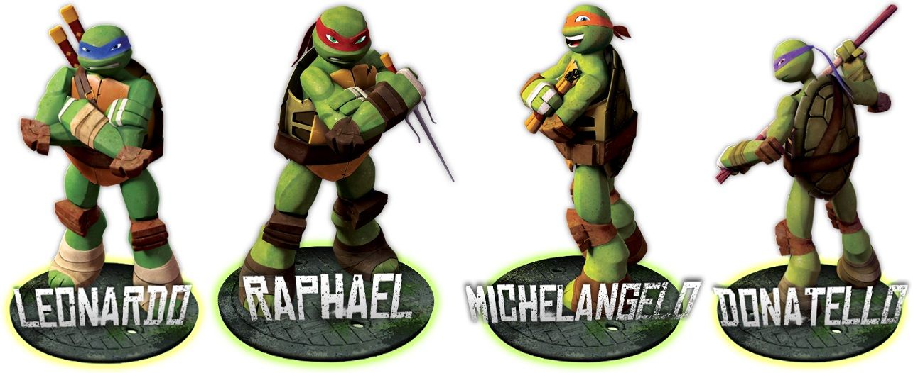 Name of the 4 Ninja Turtles
