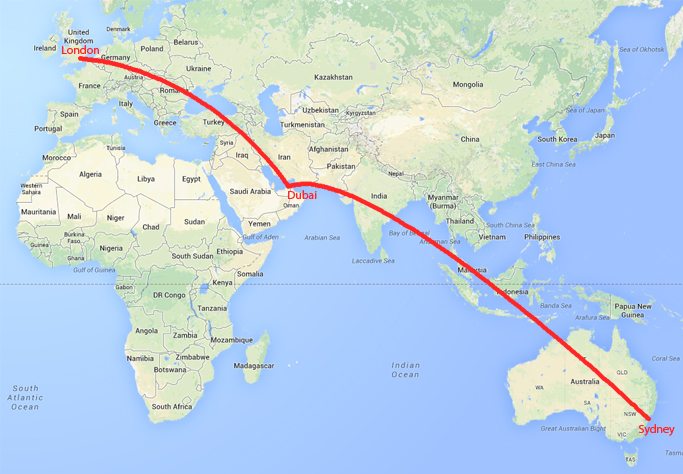 How Long the Flight to Australia