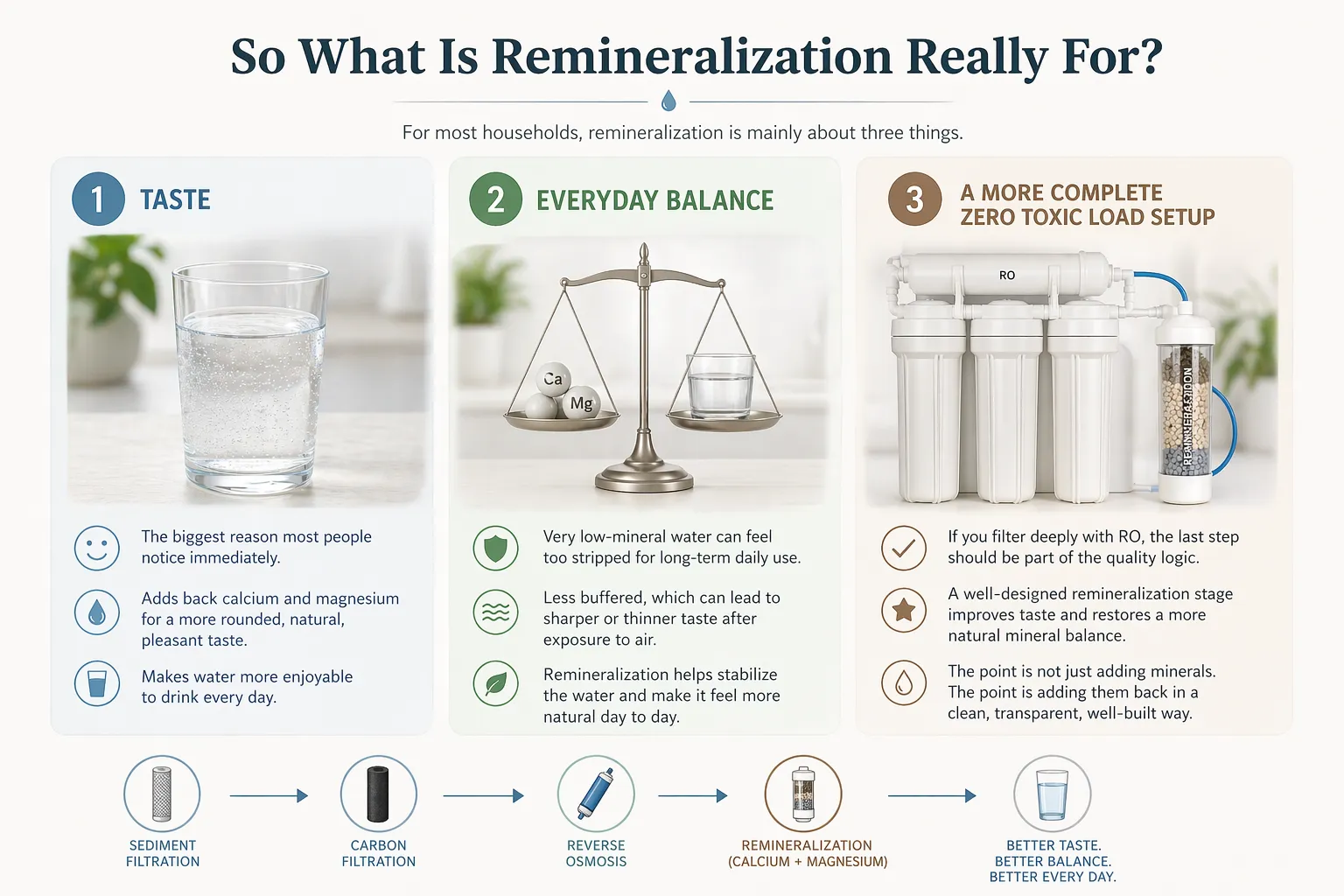 Does Remineralization Improve Taste of Ro Water
