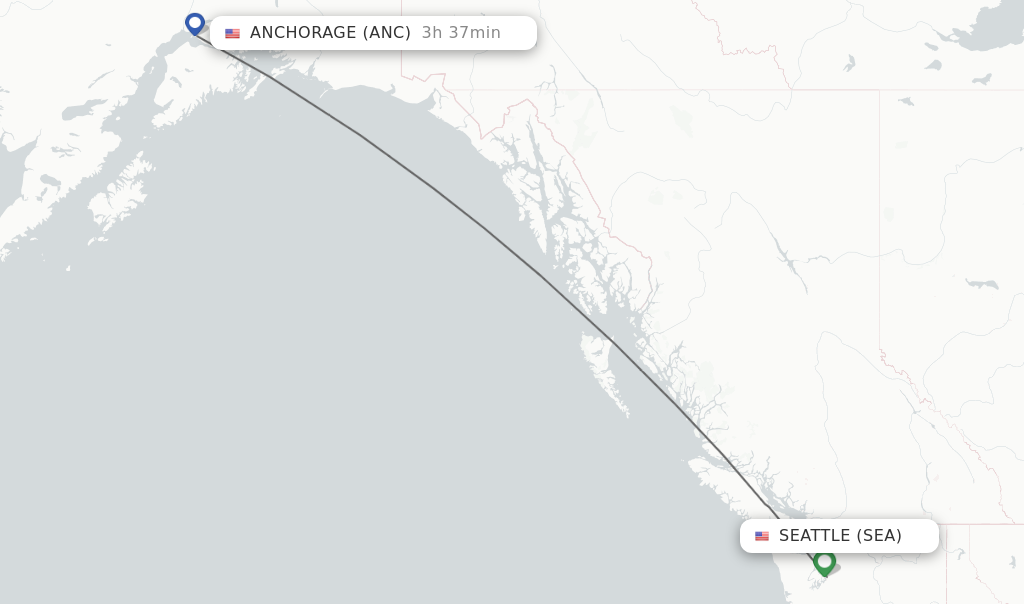 How Long Is the Flight from Seattle to Alaska