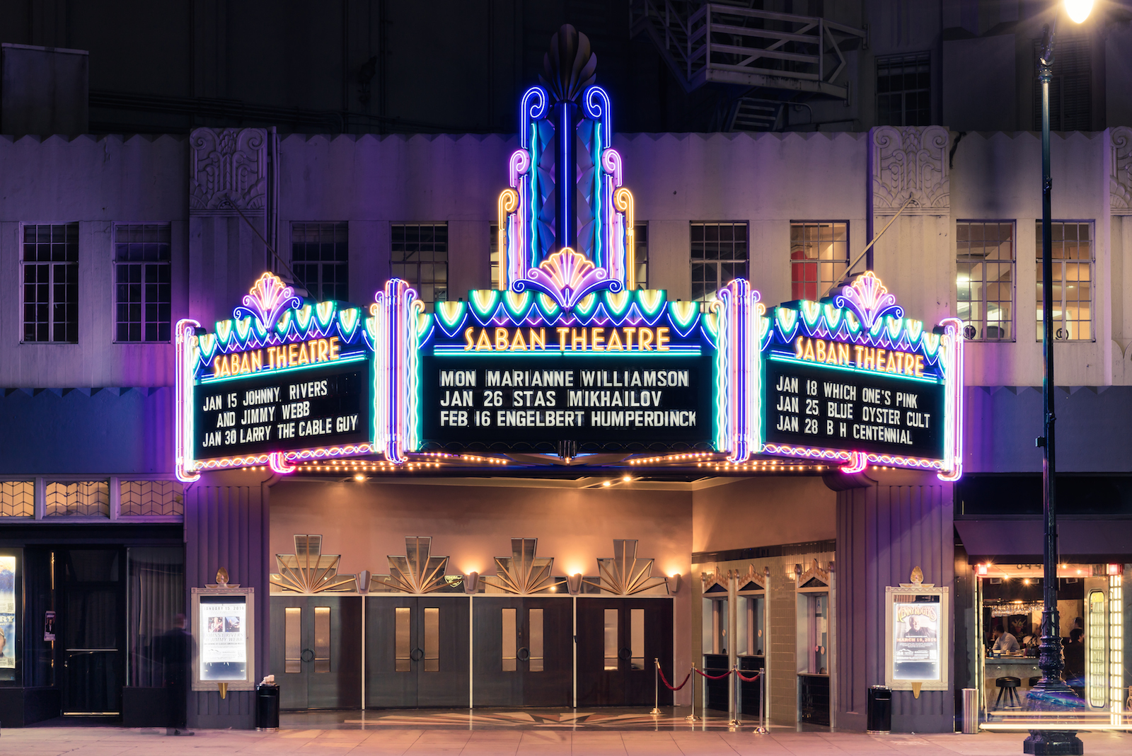 The Saban Theater Bag Policy