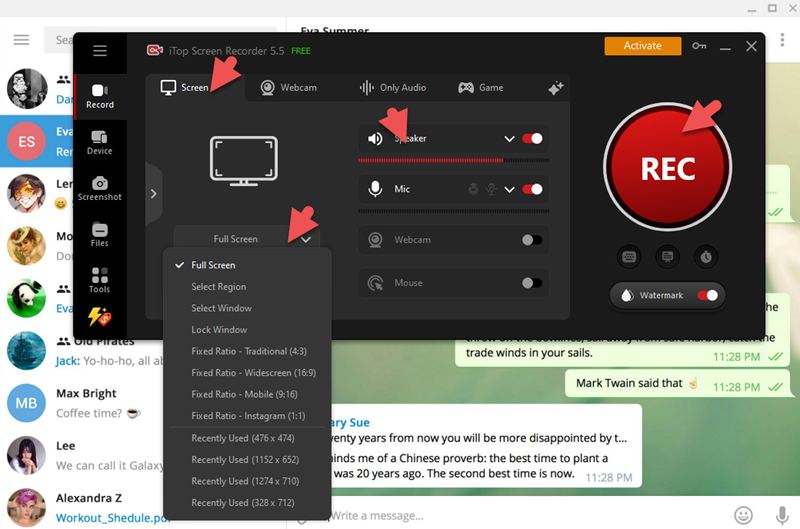Can You Screen Record on Telegram
