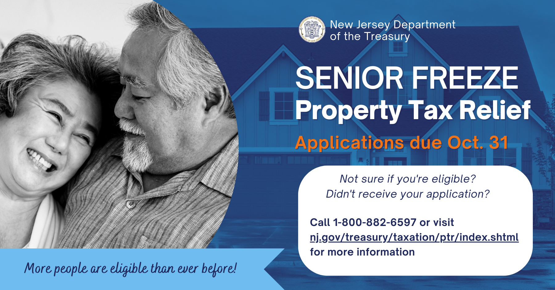 Property Tax Freeze for Seniors in Nj