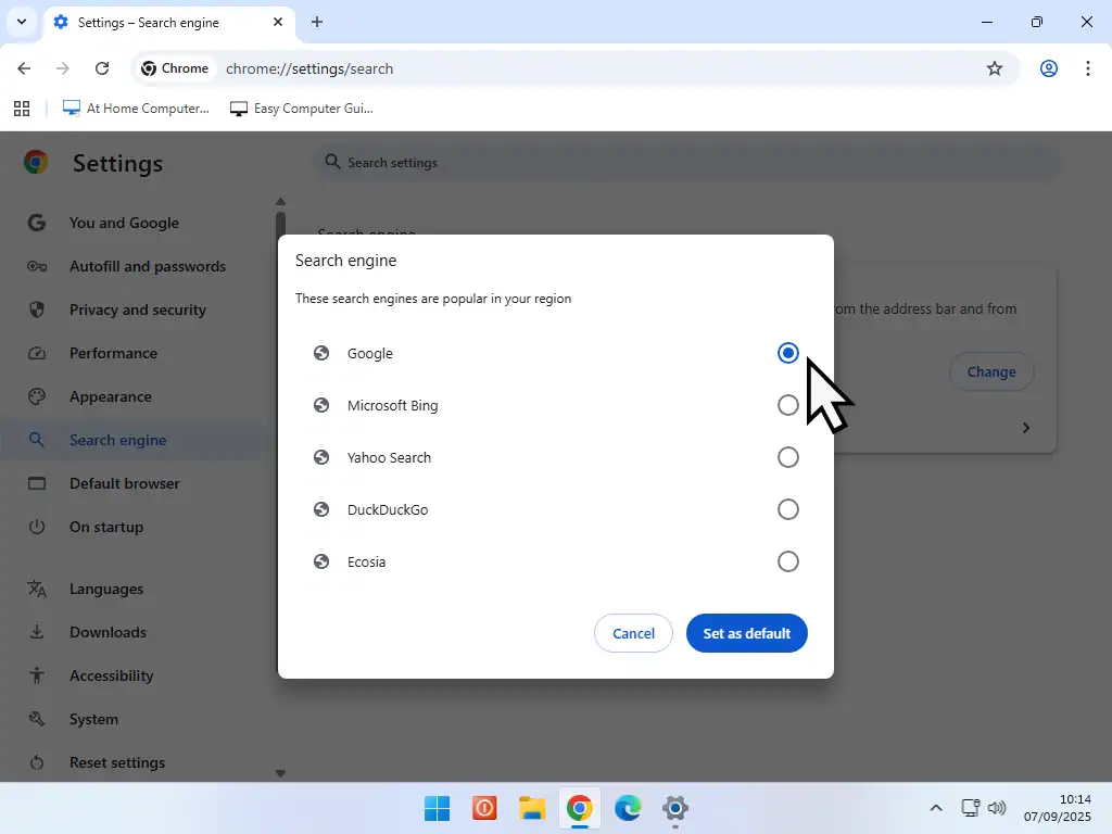 How to Make Google Your Home Search Engine