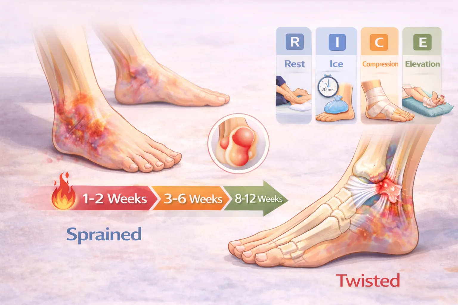 How Long It Takes a Sprained Ankle to Heal