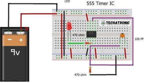 Projects on 555 Timer Ic