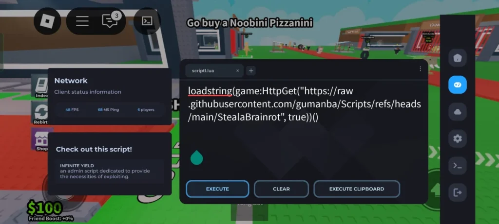 Scripts for Steal a Brainrot Roblox