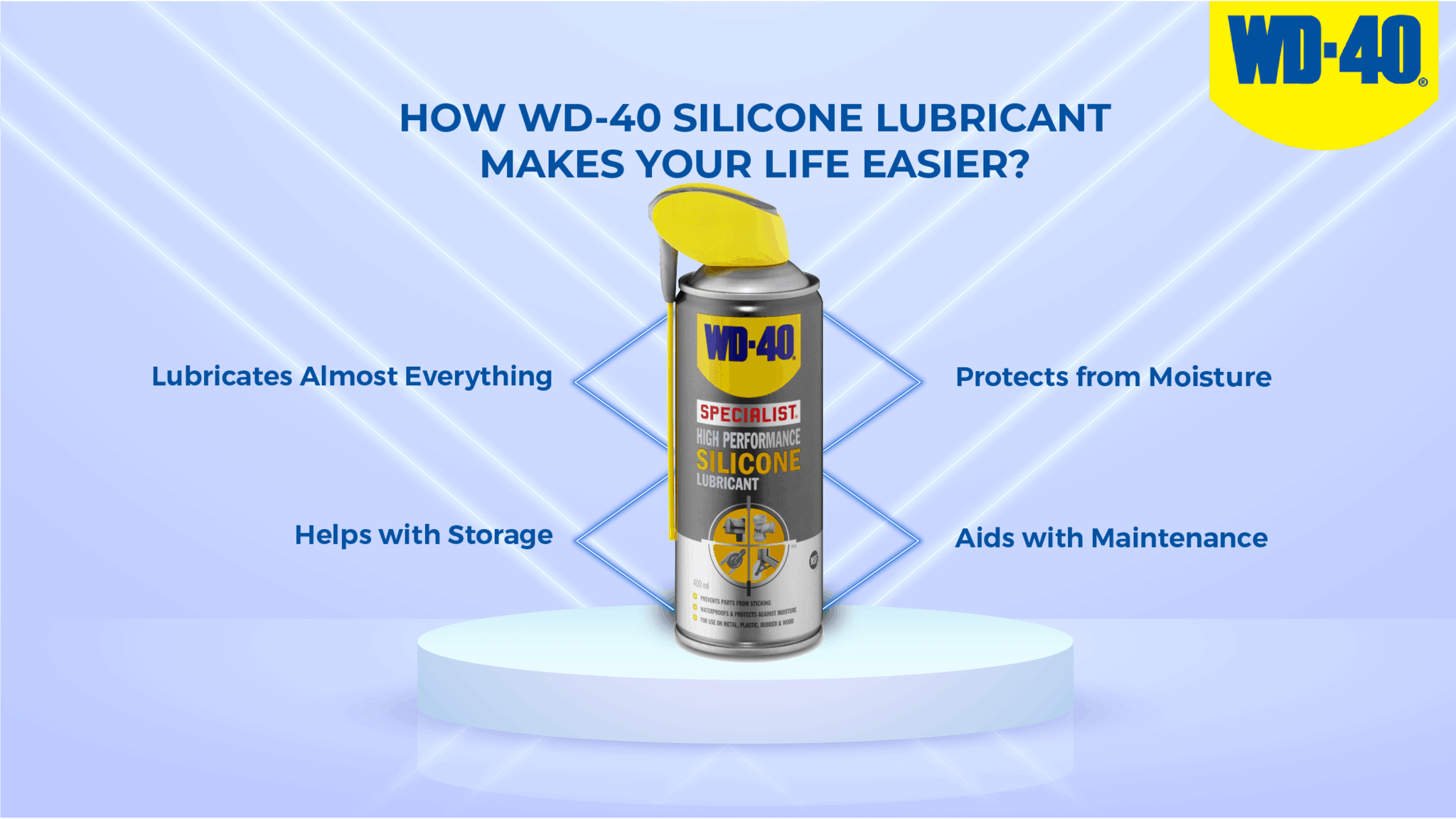 Is Wd 40 a Silicone Based Lubricant