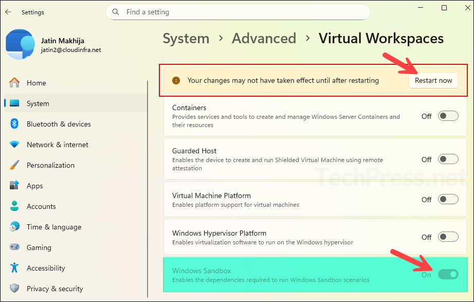 What Does Disable Sandbox Mean