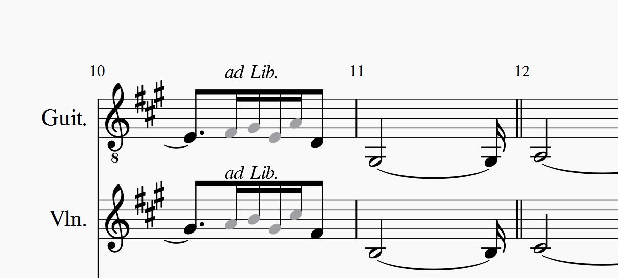 Meaning of Ad Lib in Music