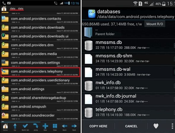 Where Are Sms Stored on Android