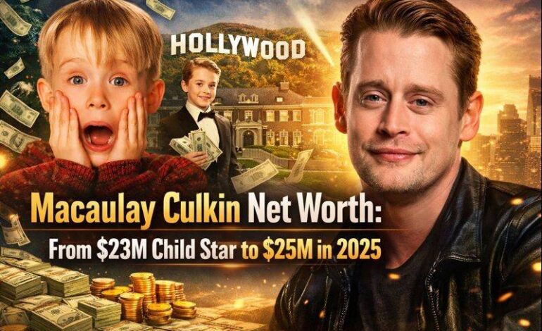 How Macaulay Culkin Built and Kept a $20–25 Million Net Worth
