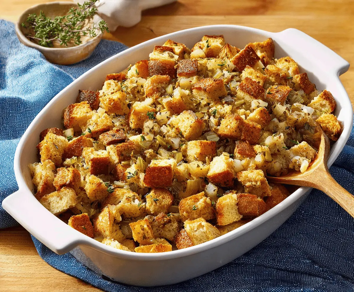 What Kind of Bread to Use for Stuffing