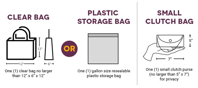 Essence Clear Bag Policy Size