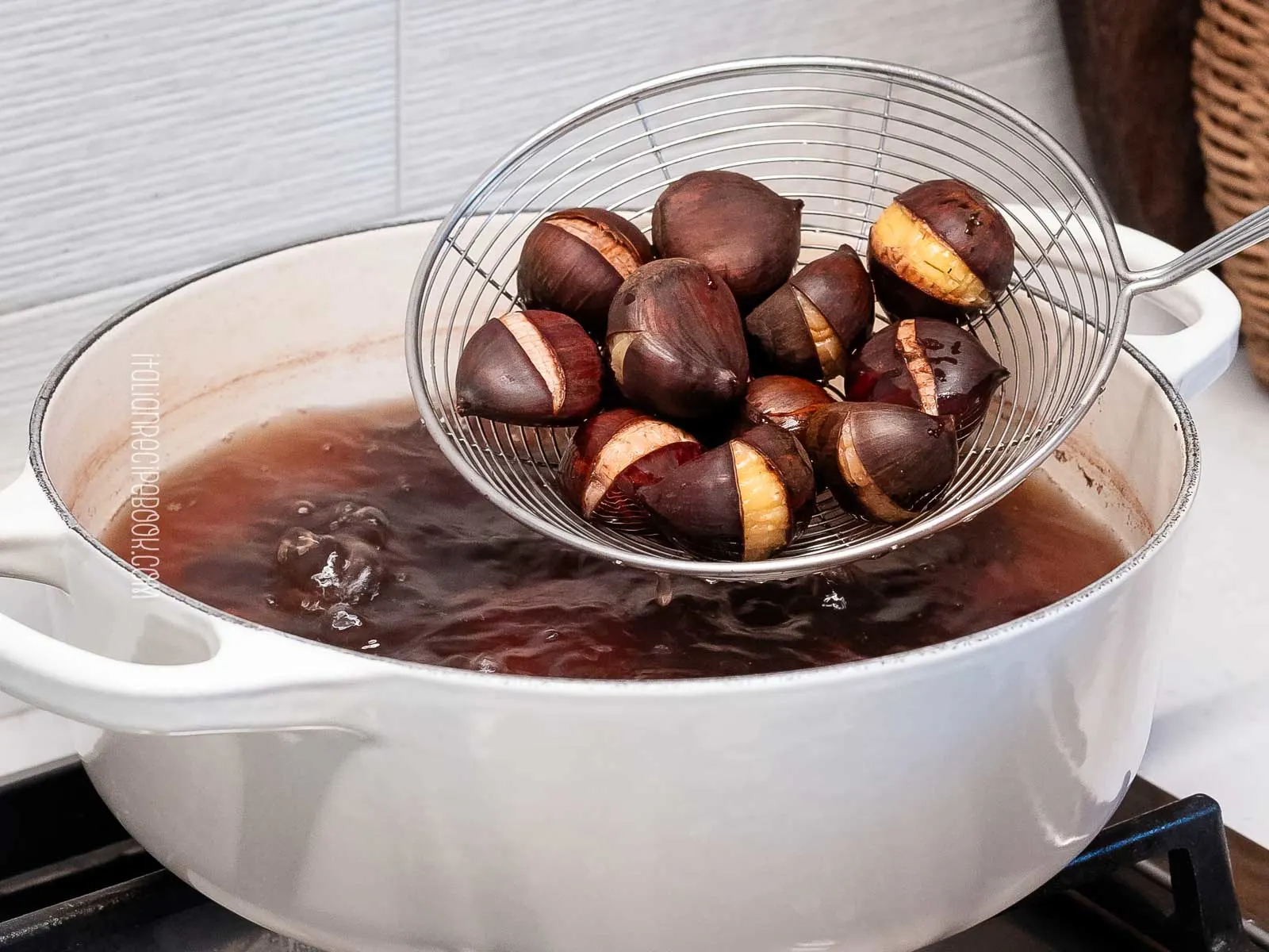 How to Cook Chestnuts Boiling