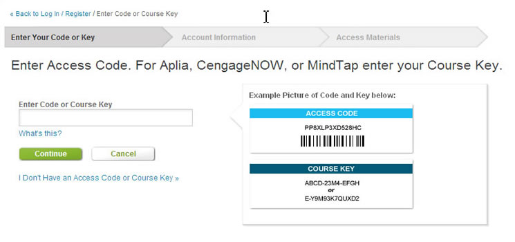 Access Code for Cengage Learning for Free
