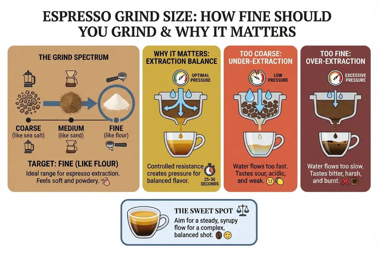 How Fine Should Espresso Grind Be