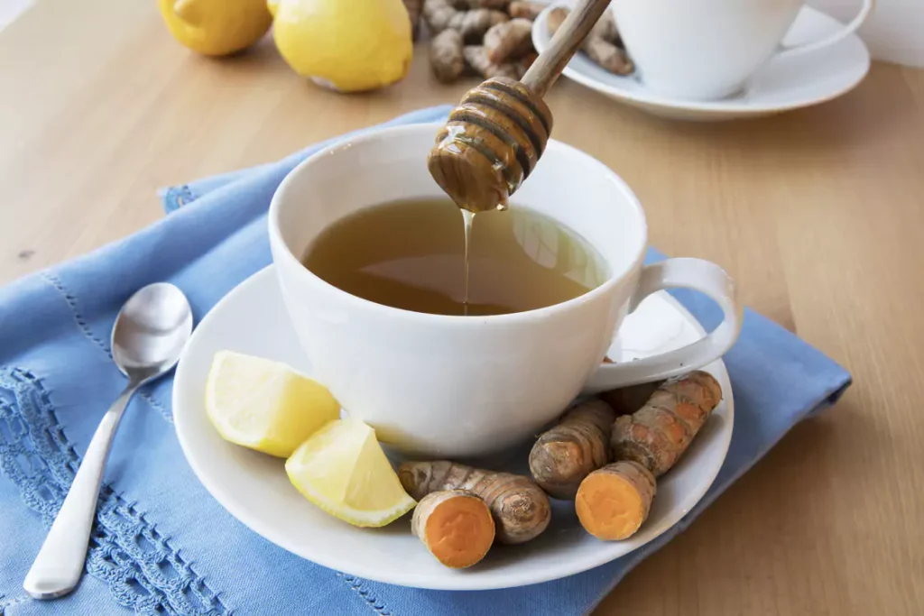 Honey Tea for Dry Cough